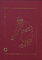 Lady Bowler Stitched Card