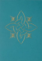 Celtic Knot #1 Stitched Card