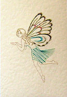 Gift Fairy Stitched Card