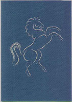 Stallion Stitched Card